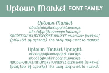 Uptown Market Ff Letters